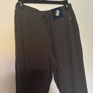 Polo by Ralph Lauren Men's Dark Gray thermal  Sweatpants